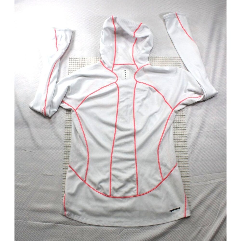 The North Face Womens Medium White & Pink Hooded Pullover Jacket - Picture 7 of 9